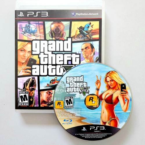 Grand Theft Auto Gta 5 Original Ps3