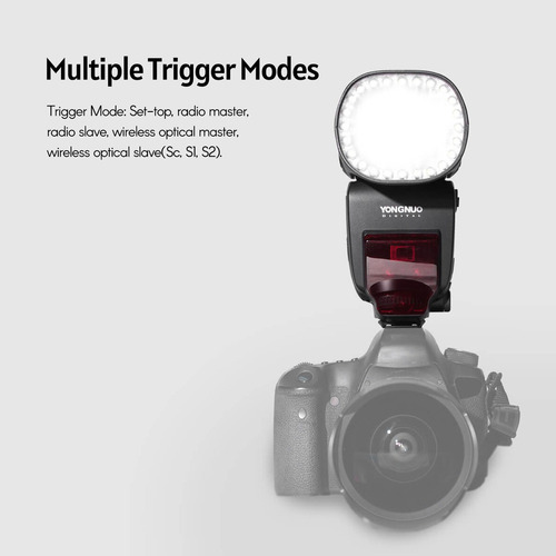 Yongnuo Yn650ex-rf Flash Para Cámara Speedlite Ettl Speedlig