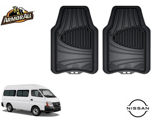 Par Tapetes Negros Uso Rudo Nissan Urvan E25 2007 Armor All