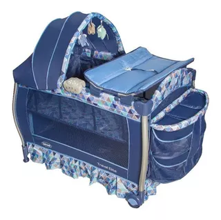 Cuna Corral Travel Elite Bebesit Color Azul