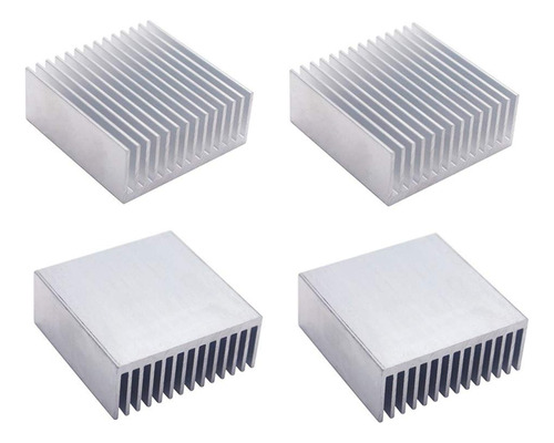 Qmseller 4pcs Chipset De Aluminio Radiador De Calor DisiPad.