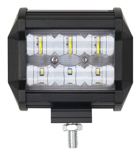 Faro Auxiliar Led 18w 9d Spot Flood Off Road Moto 4x4