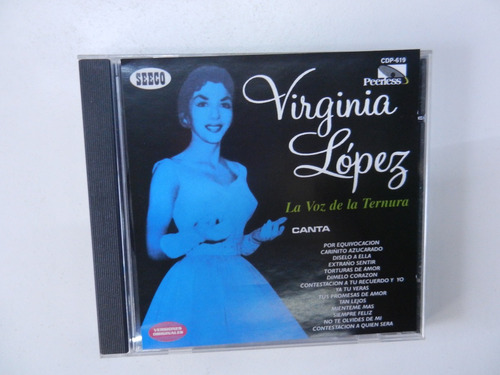 Virginia Lopez Cd La Voz De La Ternura Mexico