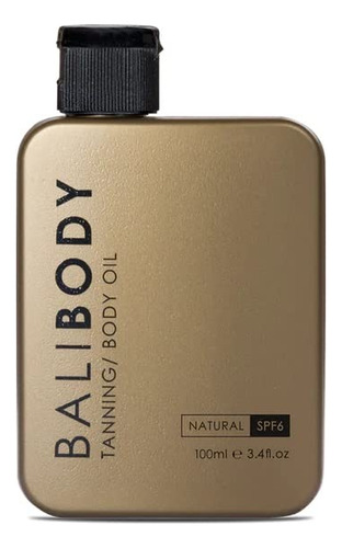 Bali Body Aceite Corporal Natural Y Bronceado Spf6 | Aceite 