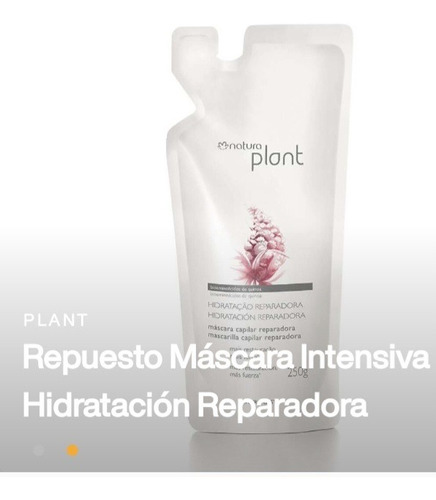 Repuesto Máscara Intensiva Plant Hidratación Reparadora 250g