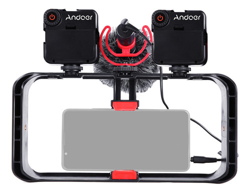 Andoer - Kit De Aparejo De Vídeo Para Smartphone (incluye Ja