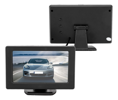 Monitor De Coche, Pantalla Lcd Tft De 4.3 Pulgadas, 3 W, Ret