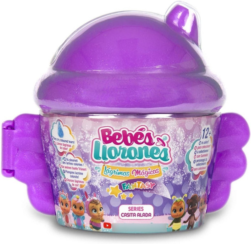 Imagen 3 de 3 de Muñeca Cry Babies Bebe Llorones Magic Tears Casita Alada