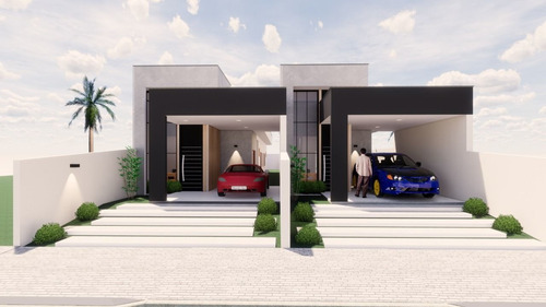 Imagem 2 de 4 de Casa Com 3 Dormitórios À Venda, 97 M² Por R$ 315.000,00 - Loteamento Universitário Das Américas - Foz Do Iguaçu/pr - Ca0651