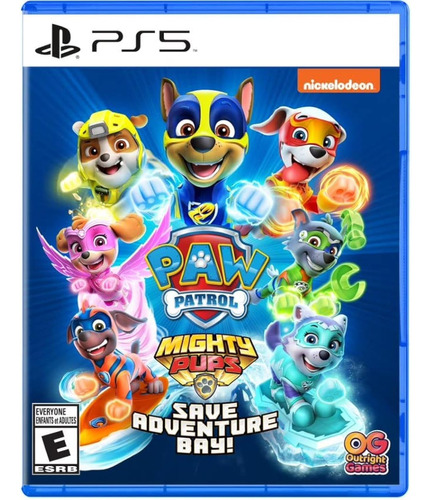 Juego Para Ps5. Paw Patrol Mighty Pups: Save Adventure Bay