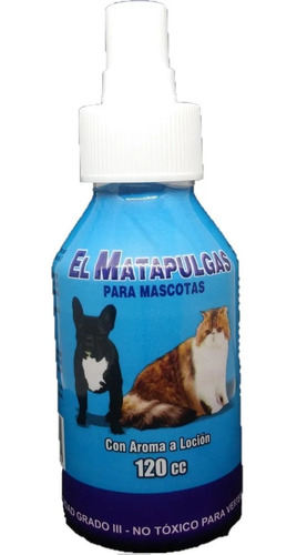 Spray Mata Pulgas Para Cachorros Y Gatitos X120cc