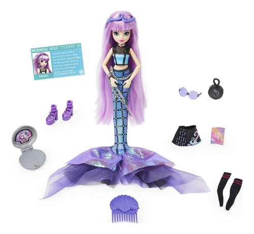   Mari Deluxe Mermaid Doll Y Accesorios Cola Removible ...