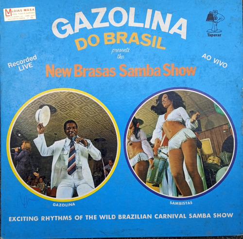 Lp Gazolina Do Brasil - New Brasas Samba Show