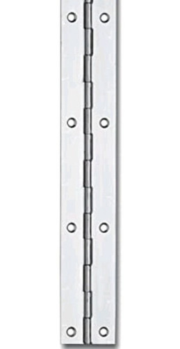 Set 24 Bisagra Piano Tira Niquelad Cromada 1,00 Mts X 2,5cm