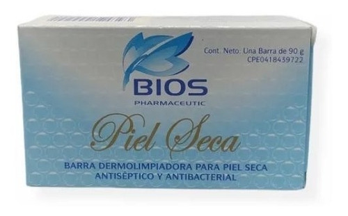 Jabon Bio Barra Dermolimpiadora Para Piel  Seca X 2 Unidades