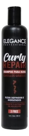 Shampoo Curly Repair Cabellos Rizos Gruesos Elegance 380ml