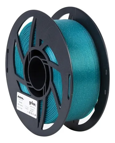Grilon3 filamento pla 1,75mm 1kg color turquesa calipso