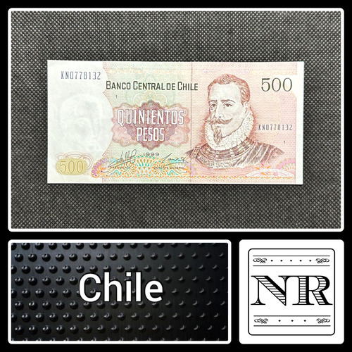 Chile - 500 Pesos - Año 1999 - P #153 - Massad Carrasco