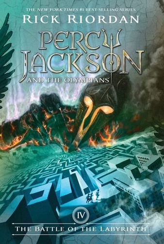 Percy Jackson and the Olympians, Book Four The Battle of the Labyrinth (Percy Jackson and the Olympians, Book Four), de Riordan, Rick. Editorial Disney-Hyperion, tapa blanda en inglés, 2009