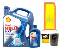 Comprar Kit Aceite Shell 10w40 Y Filtros Aceite Y Aire Kangoo H4m 18