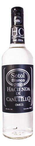 Sotol Blanco Hacienda De Canutillo 750ml