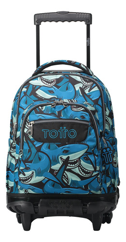 Morral Con Ruedas Totto Renglones