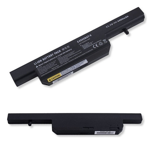 Bateria Modelo C4500 Bat-6 (simplo) 11.1v 4400mah 48.84wh Cor Da Bateria Preto