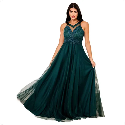 Vestido hotsell debutante nude