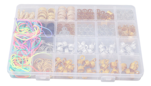 Set De Joyas Para Rastas, Rastas De Aleación, Cuentas Y Braz