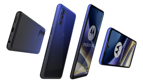 Celular Motorola Moto G51 5g 4 Gb Ram 128 Gb Azul + Funda Azul Marino