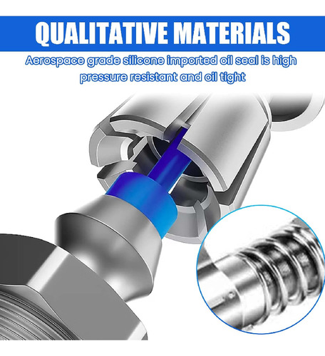 Acoplador De Graxa 2quick Lock Com Bomba Pneumática