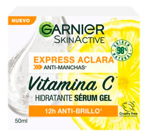 Garnier Skin Active Serum Gel Express Aclara Vitamina C 50ml