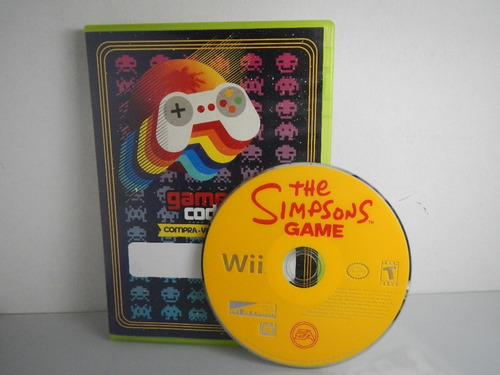 The Simpsons Game Wii S/c Gamers Code* (Usado)