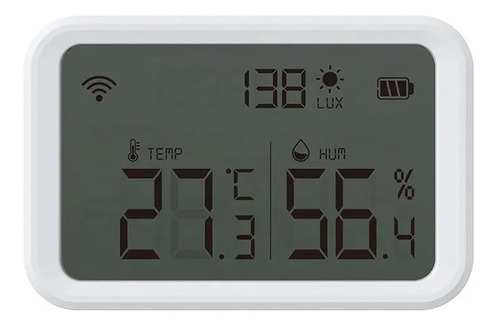 Termohigrometro Con Pantalla Lcd, Wifi Medidor De Temperatur