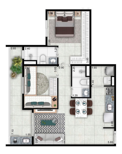 Imagem 20 de 20 de Apartamento À Venda No Bairro Aclimação - São Paulo/sp - O-19292-32154