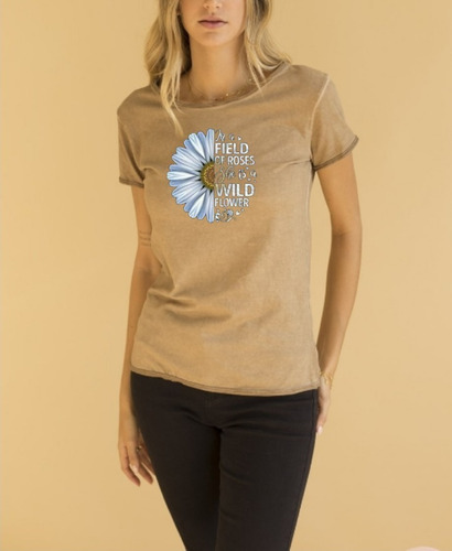 Remera Algondon 100% Premium Manga Corta