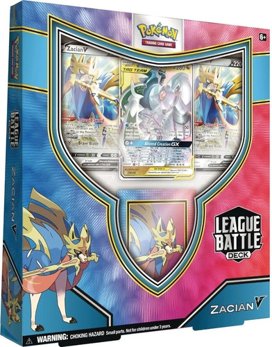 Pokemon Cartas Set Zacian V League Mazo De Lujo Original