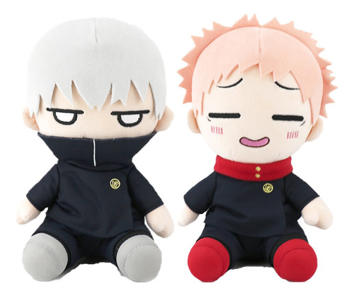 2pcs Jujutsu Kaisen Inumaki Toge Yuji Itadori Peluche Muñeca