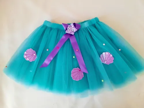 Traje de sirenita con tutu sales