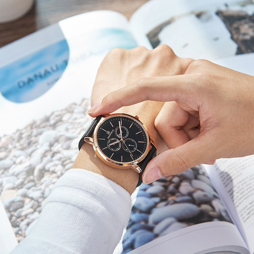 Naviforce Nf3001 Homens Assista Marca Esporte De Quartzo