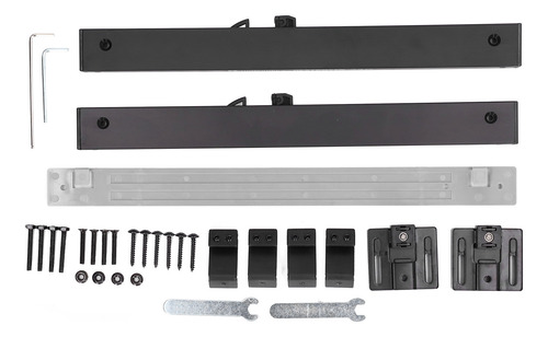 Kit De Herrajes Para Puertas De Granero, 2 Piezas, Mecanismo