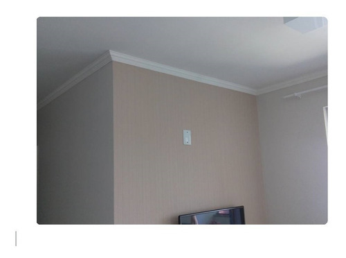Imagem 3 de 10 de Moldura Rodateto Isopor C/ Acabamento Massa Mod2 (8cm)16mts