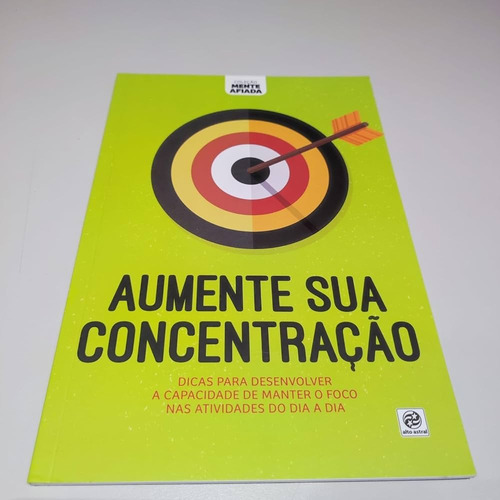 Livro: Aumente Sua Concentração - Ricardo Piccinato (Usado)