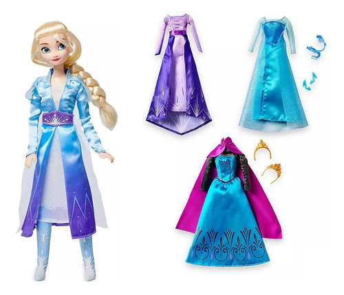 Set Lujo Muñecas Y Vestuario Frozen Ii - Disney Store