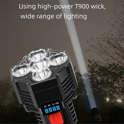 Linterna Portátil M Night Lights Recargable Superbrillante