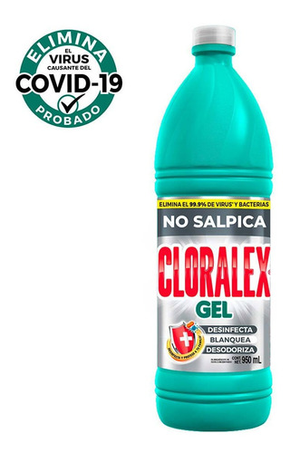 Cloralex Gel No Salpica 950 Ml