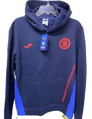 Sudadera Con Gorro Joma Cruz Azul Original 2022 Algodon