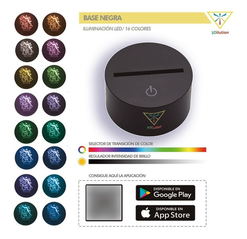 Lámpara 3d Jabba App Incluida Diseño The Hunt Star Wars