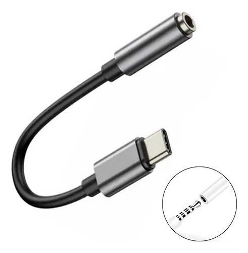 Cabo Adaptador Fone Ouvido P2 Para Samsung S20 S21 S22 S23