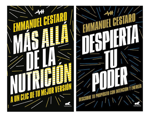 2 Libros Emma Cestaro Nutrición + Despierta Tu Poder Vergara